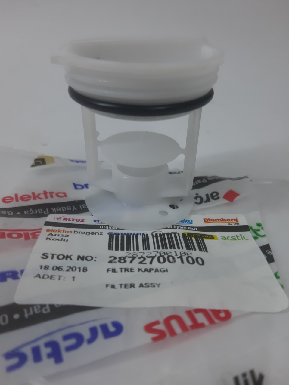 Фільтр насоса пральної машини Beko WMB, WML, WMD