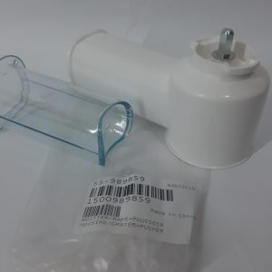 Корпус терок SS-989859 зі штовхачем м'ясорубки Moulinex серії DKA, ME, QA, FP