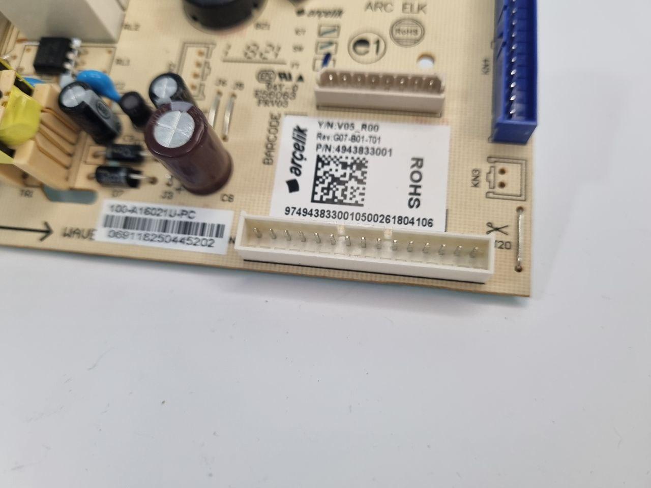 Силовий модуль (4943833000) плата холодильника Beko - Зображення 3