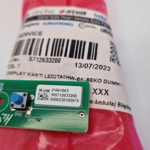 Плата управління 5712633200 (диплей) холодильника Beko серії RCNA, CNA, MCNA, KF