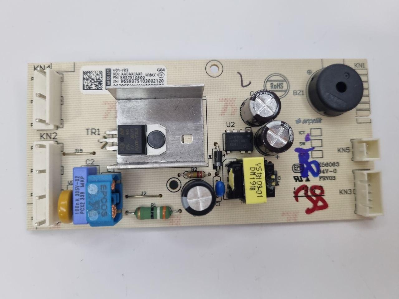 Модуль для холодильника Beko 5937510300 (6102975102) - Зображення 9