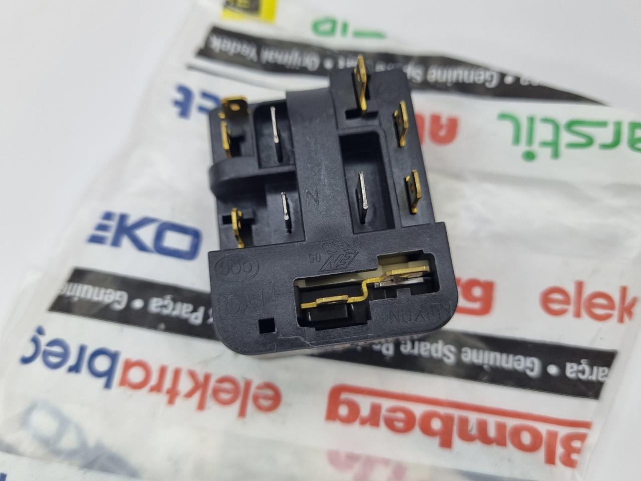 Пускове реле 4930970700 холодильника Beko (PZ90H1C) 6SP9187 - Зображення 6