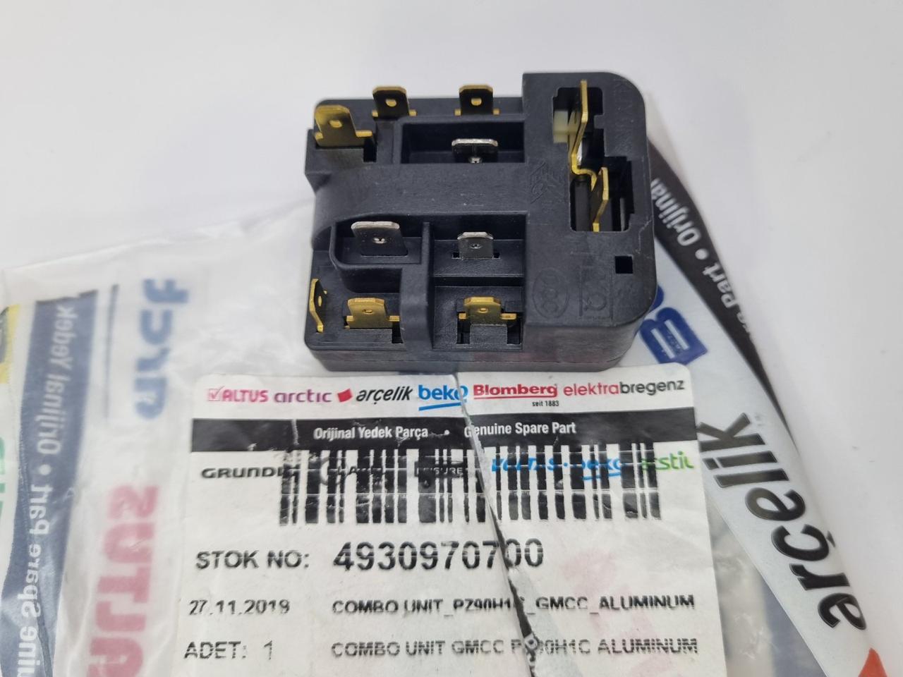 Пускове реле 4930970700 холодильника Beko (PZ90H1C) 6SP9187 - Зображення 7