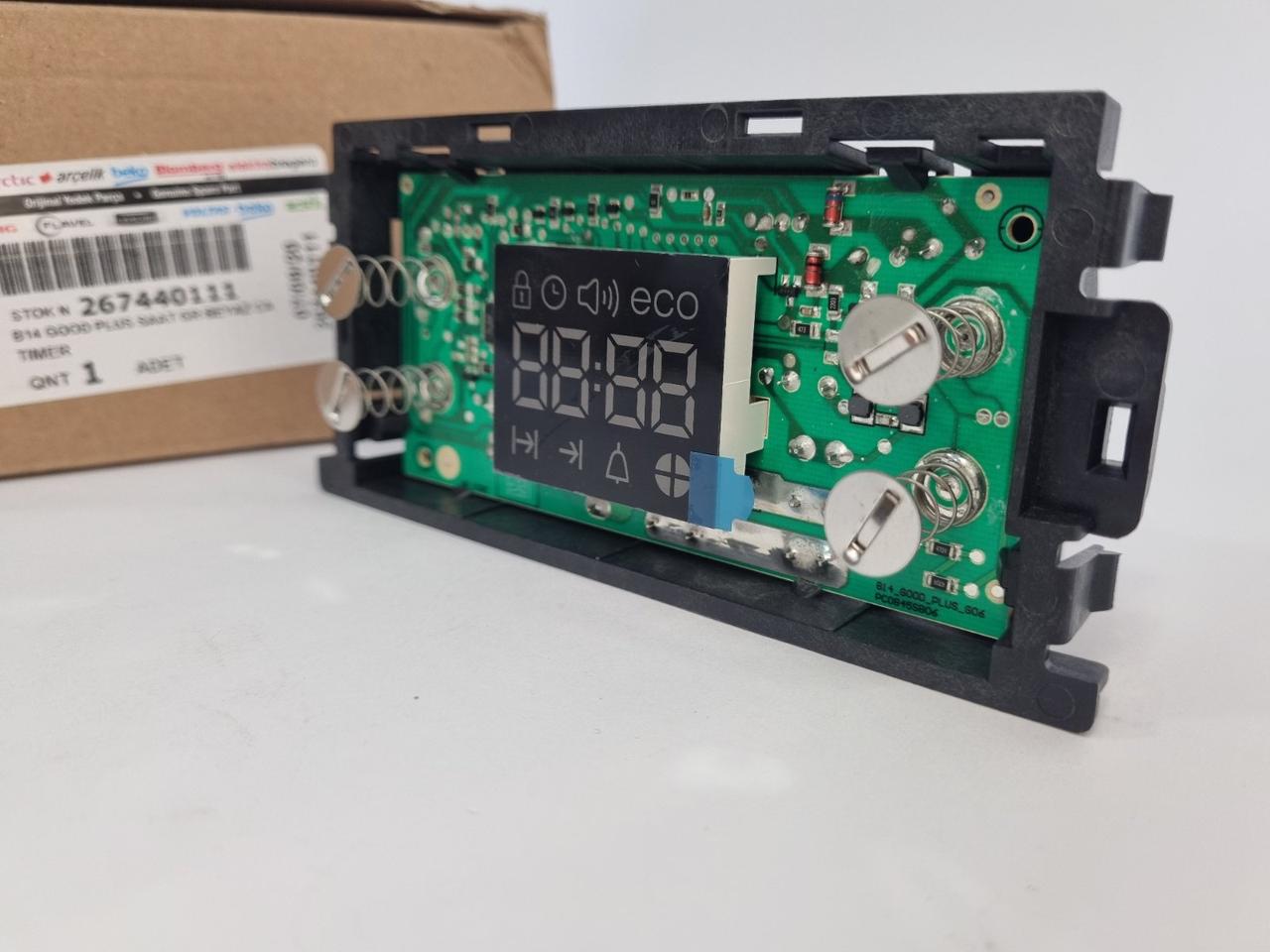 Таймер (модуль) 267440111 для духової шафи Beko, BLOMBERG, GRUNDIG - Зображення 10
