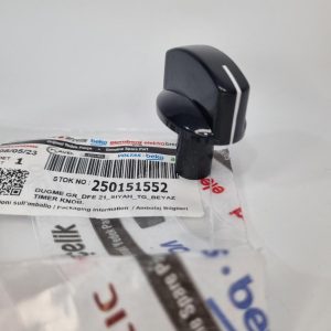 Ручка (чорна) для газової плити Beko серії "FM", "ET", "G", "M", "FG" 250151551 (250151552)