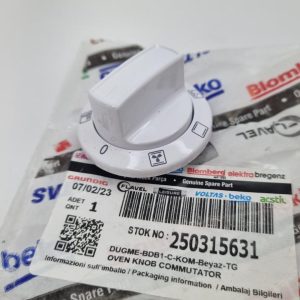 Ручка регулювання режимів роботи духовки Beko CSE 52110 GW