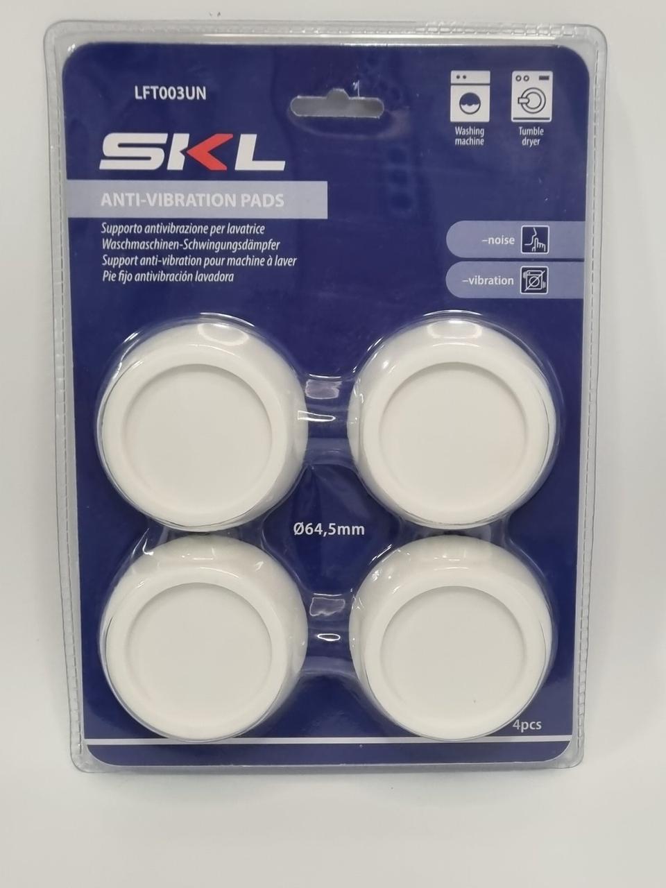 Антивібраційні ніжки SKL 4 штуки (універсальні) для пральних машин автомат - Зображення 5