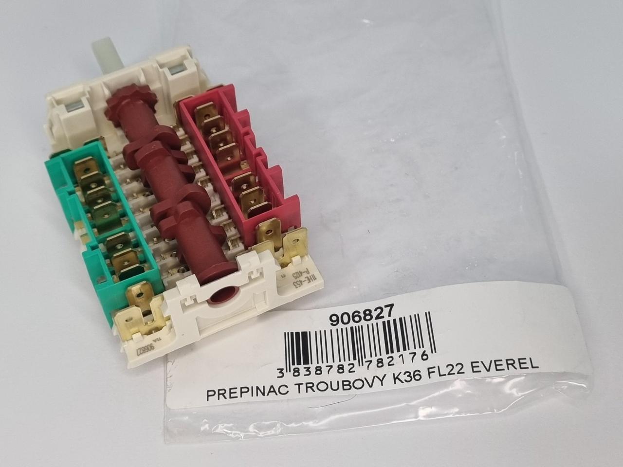 Перемикач режимів 906827 (комутатор) духової шафи Gorenje - Зображення 9