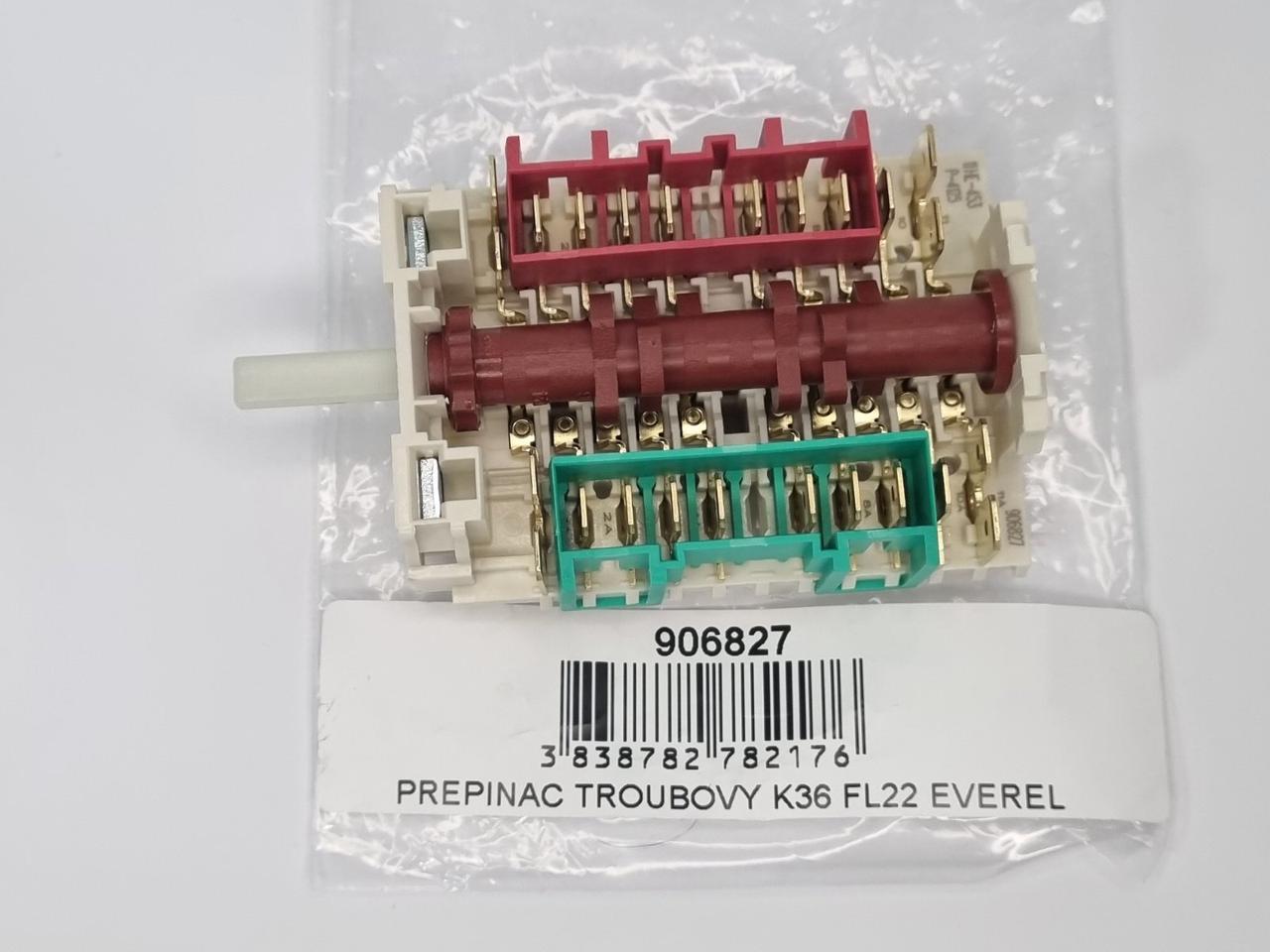 Перемикач режимів 906827 (комутатор) духової шафи Gorenje - Зображення 7